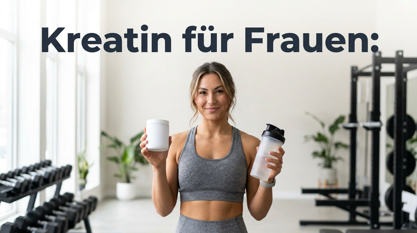 Kreatin für Frauen: Wirkung, Dosierung & Anwendung erklärt